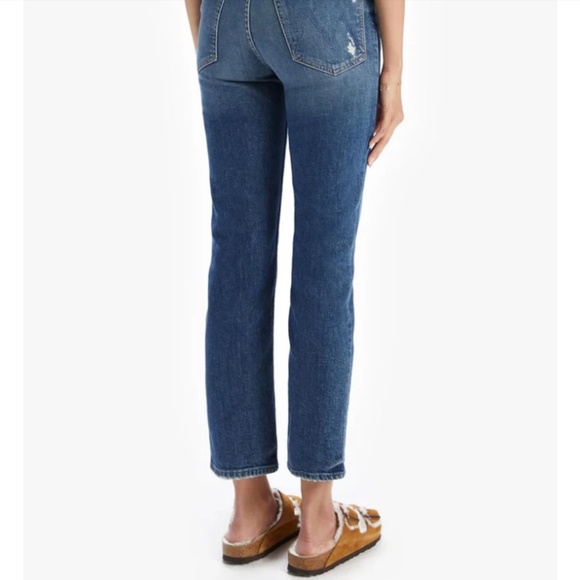 MOTHER Jeans -- The Pixie Tomcat Ankle in Born to Bite - Picture 5 of 15